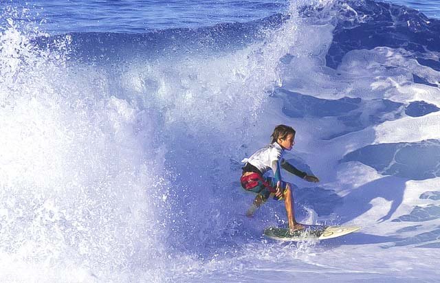 Surfer Jake Maki
